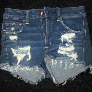 American Eagle hi-rise shortie